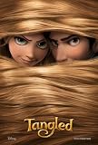 Tangled ~ Original 27x40 Double-sided Advance (Eyes) Movie Poster