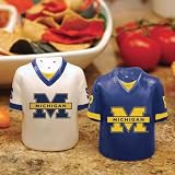 Michigan Wolverines Gameday Jersey Salt and Pepper Shakers