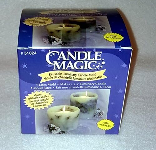 Candle Magic Reusable Luminary Candle Mold 2.5 Inch Votive