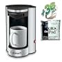 Cuisinart � Commercial 1-cup Coffeemaker - Stainless Steel (includes 36 World Blend Regular Pods)