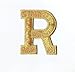 Alphabet Letter - R- Color Gold - 2