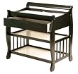 Stork Craft Heather Dressing Table with Drawer, Black