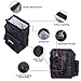 Grievo Premium Car Garbage Trash Bag Can & Car Organizer Set - Leakproof - Universal Fit - Keep Your Car Clean and Organized