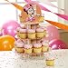 Minnie's 1st Birthday Cupcake Stand
