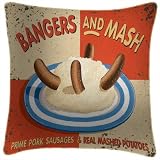 Bangers & Mash - Martin Wiscombe Cushions