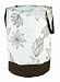 Umbra Crunch Dot Round Container, Brown & Natural, 17 X 25"