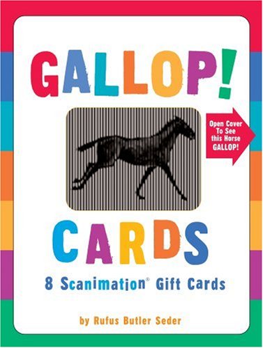 Gallop! Cards: 8 Scanimation Gift Cards (Scanimation)