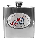 Colorado Avalanche NHL 6oz Stainless Steel Flask