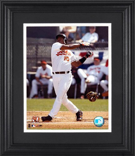 Miguel Tejada Baltimore Orioles Unsigned 1000th Hit 8x10 Framed Photograph