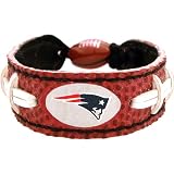 NFL New England Patriots Classic Football Bracelet