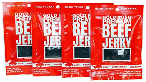 Gold Rush Beef Jerky Hot 4Pack