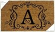 Monogram Coir Doormat Insert Monogram Coir Doormat Insert