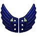 Shwings Shoe Accessories: Neon Blue Wings