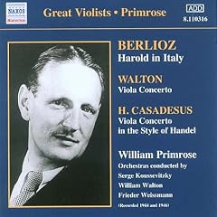 Berlioz - Harold in Italy; Walton - Viola Concerto