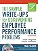 101 Sample Write-Ups for Documenting Employee Performance Problems: A Guide to Progressive Discipline & Termination 101 Sample Write-Ups for Documenting Employee Performance Problems: A Guide to Progressive Discipline & Termination