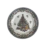 Churchill China Seasons Greetings Dinner Plates, Set of 4 by Churchill China