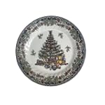 SAVE $48.01 - Churchill China Seasons Greetings Dinner Plates, Set of 4 $24.99