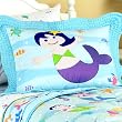 Mermaids Standard Pillow Sham by Olive Kids