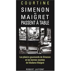 Simenon et Maigret passent � table