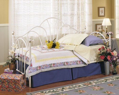 Florence Gloss White Day bed