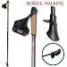 Suchen : Carbon Nordic Walking St&ouml;cke rot/schwarz Neu