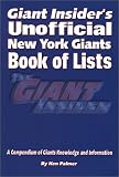The Unofficial New York Giants Book of Lists