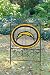 San Diego Chargers Glass Yard Sign
