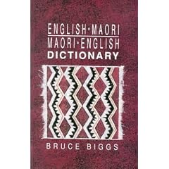English-Maori, Maori-English Dictionary