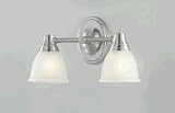 KOHLER Transitional Double Wall Sconce for Forte Faucet Line, Vibrant Brushed Nickel #11366-BN