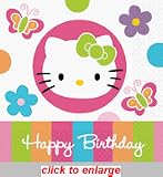 Hello Kitty Birthday Beverage Napkins