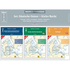 Delius Klasing Sportbootkarten 1/4/5. D�nische Ostsee + Kieler Bucht: Satz 1/4/5