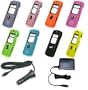 Silicon Skin Protective for Motorola Slvr L7 + Rapid Car Charger with Ic Chip for Motorola L7+ Travel Charger for Motorola L7