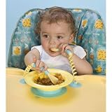 Dream Baby Stay Put Cutlery and Bowl Set - Lemon