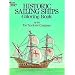 Historic Sailing Ships Coloring Book