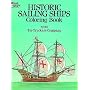 Historic Sailing Ships Coloring Book