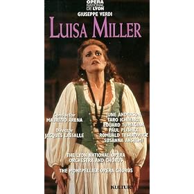Verdi - Luisa Miller / Arena, Anderson, Ichihara, Plishka, Opera National de Lyon [VHS]