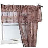 Dan River Aviva 84 by 15-Inch Window Valance, Stargazer