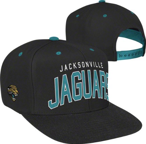 Jacksonville Jaguars Team Arch Snapback Adjustable Hat