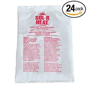 Duro-Med Sol-R Heat Instant Compress Standard Pack (24 Packs)