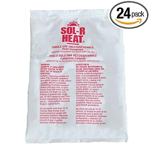 Duro-Med Sol-R Heat Instant Compress Standard Pack (24 Packs) by Duro-Med