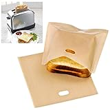 私の家族 再利用可能なトースター バッグ サンドイッチ バッグ食品袋を加熱非スティック トースト バッグします。