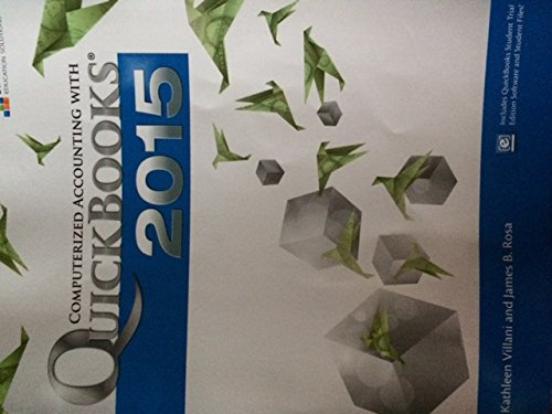 Computerized Accounting with Quickbooks 2015