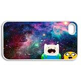 Apple iPhone 4 4G 4S Vintage Jake Finn Amazed Nebula Hipster Adventure Time Design WHITE Sides Slim HARD Case Skin Cover Protector Accessory Vintage Retro Unique AT&T Sprint Verizon Virgin Mobile Apple iPhone 4 4G 4S Vintage Jake Finn Amazed Nebula Hipster Adventure Time Design WHITE Sides Slim HARD Case Skin Cover Protector Accessory Vintage Retro Unique AT&T Sprint Verizon Virgin Mobile