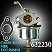 Carburetor for Tecumseh 632230 Fit Horse Tillers 5hp 6hp H50 H60 Hh60 Engines Troy Bilt Horse Tillers Carburetor