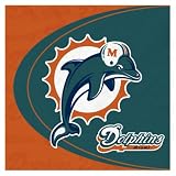 Miami Dolphins Lunch Napkins (16 count)