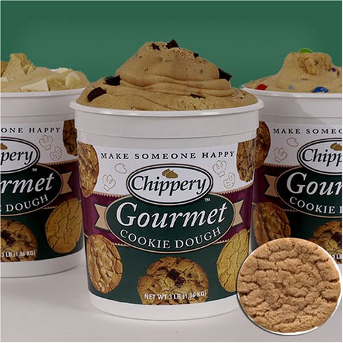 Chippery Gourmet Snickerdoodle Cookie Dough - Two, 3 lb. Tubs by Chippery
