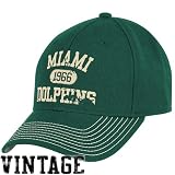 Reebok Miami Dolphins Classics Structured Adjustable Hat Adjustable