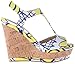 LFL by Lust for Life Women's L -Lana Wedge Sandal
