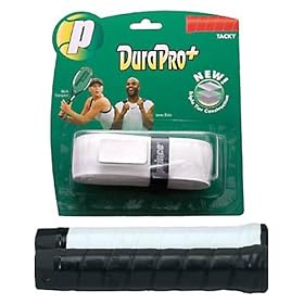 Prince Dura Soft + Replacement Tennis Grip - White - 1 Per Pack