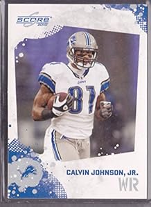 2010 Score #95 Calvin Johnson, Jr. Football Card. #2966